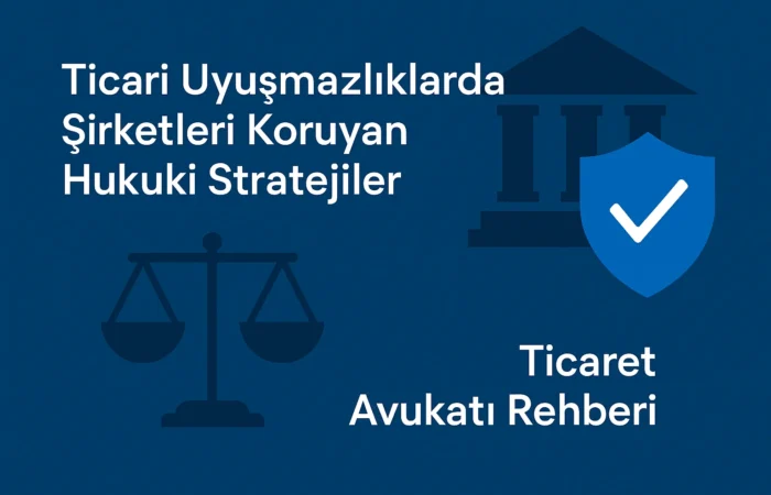 Ticari Uyuşmazlıklarda Şirketleri Koruyan Hukuki Stratejiler Ticaret Avukatı Rehberi